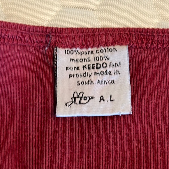 Keedo burgundy tunic jacket - Picture 5 of 7